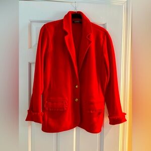 Ralph Lauren Vibrant Red Blazer